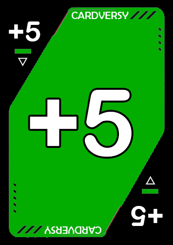 +5 Card